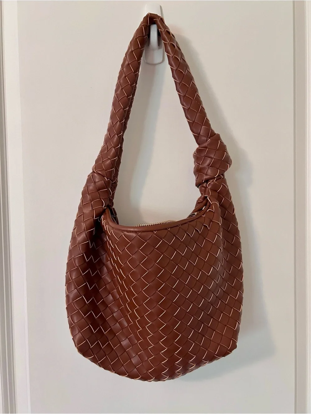 a new day Woven Hobo Bag - Brown